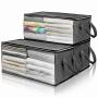 SN020 Hot Sell Non Woven Fabric Storage Bag Waterproof Foldable Clear Window Organizer High Quality Storage Box