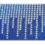 2024 rhinestone chain shoulder bag handbags silvery fashion purses ladies crossbody bags box evening clutch bag