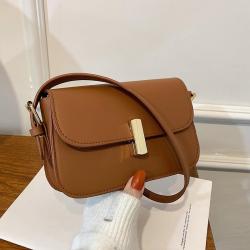 New fashionable high-end niche simple one shoulder crossbody bag