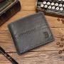 Multi Card Bit Men Card Holder Wallet Short Pure Color Slim Wallet For Men New Korean Fashion Men Leather Wallet carteras mujer