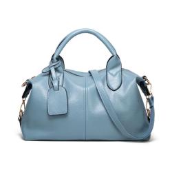 2024 Custom Logo Women Hot Selling Boston Hand Bag For Fashion Ladies With Leather Tag
