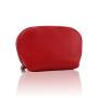 Custom Designer Ladies Shell Shape Makeup Bags Women Leather Travel Toiletry Cosmetic Bags with Logo