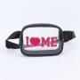 Keymay Clear Fanny Pack Waterproof Transparent Waist Pack Clear Crossbody Bag Stadium Approved Bum Bag PVC Stadium Belt Bag