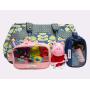 Waterproof Clear Transparent Cosmetic Bag Clear PU PVC Water Resistant Toiletry Pouch Organizer Bag