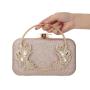 Wholesale daily party rhinestone clutch bags for ladies hand bag diamond chain shiny evening bags women handbags and purses