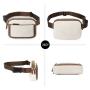 festival premium waist pack fanny bag polyester premium leather waist bag Fanny Pack