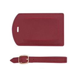 Custom Personalized Name Tags Strap Pu Leather Luggage Tag Printed Wedding Favor Logo Travel Tag luggage identifiers suitcases