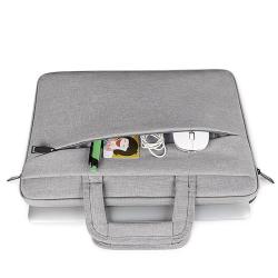 HR073 Unisex Notebook Waterproof Laptop Bag Polyester Lightweight Fashionable Tablets Handbag Business Laptop Trolley Briefcase