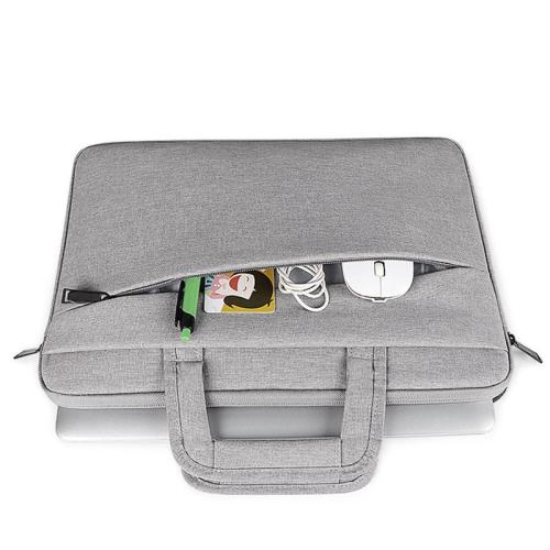 HR073 Unisex Notebook Waterproof Laptop Bag Polyester Lightweight Fashionable Tablets Handbag Business Laptop Trolley Briefcase