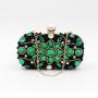 New shiny rhinestone sequins glitter handbag handmade beading evening bags clutch bag woman purse for wedding