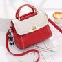 2024 New Fashion Embroidery Lace Portable Small Shoulder Messenger Bag Single Handle Chain Color Matching Ladies' Wholesale