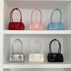 wholesale new style women hand bags Smooth PU fashion shoulder bag luxury handbags for women 2023 ladies hand bags