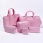 Wholesale USA Warehouse Stock  Ready To Ship Fast Free Shipping  Nylon Waterproof Zipper Travel Bag set Makeup Cosmetic Bag