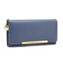 New Women's Long Solid Color Multi Card Wallet