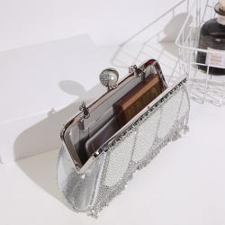 Europe-america Pearl Evening Bags For Ladies  Vintage Crossbody Sling Bags For Party Luxury Handbags For Women Famous Brands