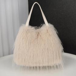 Winter large capacity fur bag 2024 new single shoulder handbag tote bag crossbody handbags fur bags