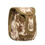 Unisex Fashion Slingshot Bag MOLLE Sub Style with Steel Ball Outdoor Waist Camo Slingshot Cover with Zipper Closure