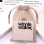 Hot Sale Custom Logo Printing Nylon Mesh Net Drawstring Bag For Soap Gift Sunglasses Packaging