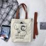 Custom Logo Size Printed Eco Friendly Recycled Plain Bulk Large Organic Calico Cotton Canvas Grocery Shopping Strap Tote Bag