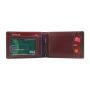 Minimalist Front Pocket Bifold Leather with ID Window Slim Large Capacity RFID Blocking Men's Wallet