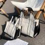 Large capacity canvas bag for women's 2023 new niche portable tote bag