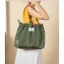 KBW768 Customized Logo Folding Shopping Bag Portable Environmental Storage Bag Supermarket Waterproof Grocery Tote Cloth Bag