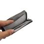 Factory price slim bifold card wallet rfid protected canvas credit card holders