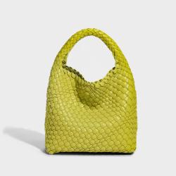 OEM ODM Luxury Elegance High Quality Women Armpit Handbags PU Leather Small Ladies Woven Hand Shoulder Underarm Bags