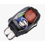 HR719 Hot Selling Men Bag Travel Messenger Horizontal Version Cover Simple Shoulder Crossbody Sport Bag Oxford Printed Logo Bag