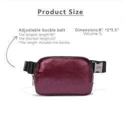 custom luxury designer waterproof waist pocket fanny pack everywhere belt bag pu leather mini belt bag with logo