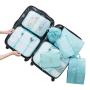 Hot Sale Travel Luggage Organizer 8 Pcs Packing Cubes Travel Bag Set Storage Bag Set Large Capacity Travel Bag