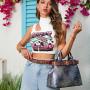 ladysky fashion ladies handbag quality designer bag for women large capacity female hand bag ladies jeans tote bag factory 33 cm