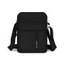 Men's casual crossbody bag with large capacity four layer canvas shoulder bag