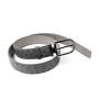 ODM Custom Logo and Color Design High Quality Real Ostrich Skin Business Office Belt Luxury Belt With Buckle For Gentlemen