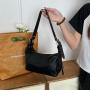 Fashion Cool Girl Black & White Soft Leather Bags Women Handbags Ladies Shoulder Sling Bag Women Handbag Wholesale