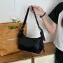 Fashion Cool Girl Black & White Soft Leather Bags Women Handbags Ladies Shoulder Sling Bag Women Handbag Wholesale