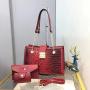 New wholesale luxury tote bags leather fashion quilted leather shoulder bags women's large capacity handbags 2024