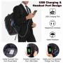 LOVEVOOK high quality big Anti Theft Backpack with Lock men women School College Travel 17in Laptop Backpacks with USB