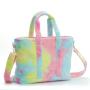 Fashion Oversize Winter Multi Usage High Quality Terry Large Tote Bag Women Weekender Shopping Travelling Custom Tote Bag