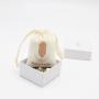 Customized Logo Small Drawstring Cotton Pouch For Gift Cosmetic Jewelry Packing Cotton Drawstring Bag