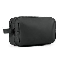 Customized Logo Toiletry Bag Double Layer Traveling Cosmetic Bag Bathroom Makeup Bag For Men and Women