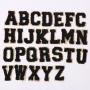 Stock Hot Pink with Glitter English Letter A-Z Iron On Adhesive Repair Alphabet Sewing Appliques Clothing Chenille Patch