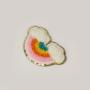 Keymay Factory Supply 26 Pieces Embroidery Adhesive Letter Stickers Chenille Alphabet Patches