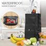 Custom Printed Portable Thermal Lunch Cooler Bag Insulated Reusable Lunch Bag