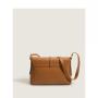 2024 sling bag women shoulder bags luxury fashion vegan leather crossbody bag with chain and embroider pattern