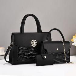 New Arrival 2024 Fashion High Quality Bags Set brand women 3 in 1 shoulder bags high quality bags Ladies luxury Women's Handbags