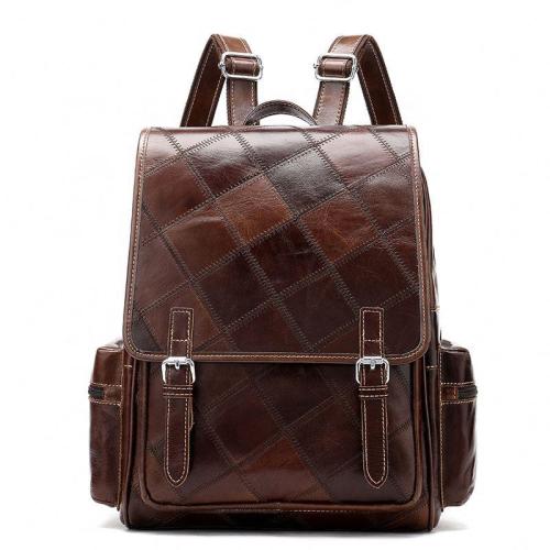 Full Grain Cow Hide Genuine Leather Women's Backpack