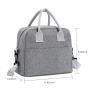 New Portable Soft Cooler Lunch Bag Thermal Lunch Bag  Lunch Cooler Bag with Storage Pocket