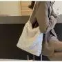 Summer handbag high capacity sequin fabric tote bag fashion bags for women shoulder bag