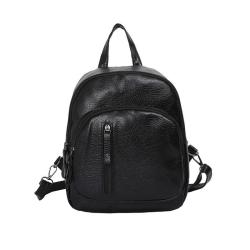 Shoulder bag female Korean fashion casual simple schoolbag ladies small backpack mini chest bag